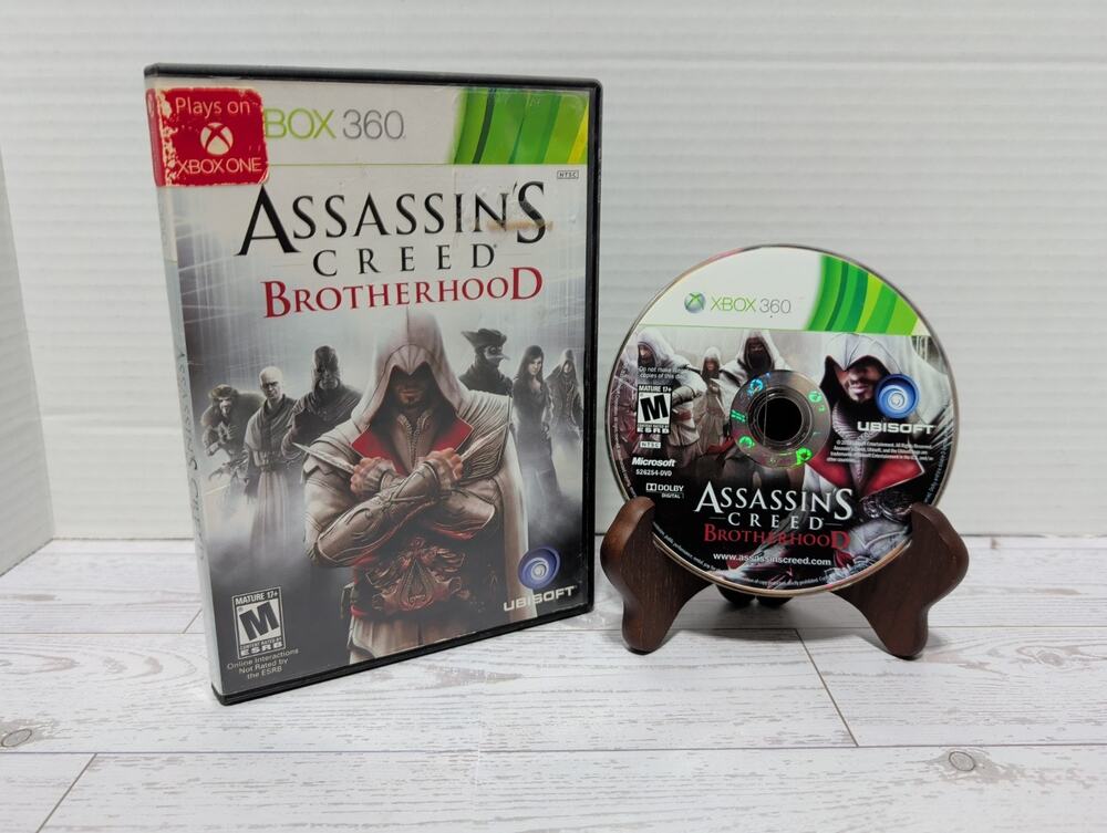 Assassin's Creed: Brotherhood Microsoft Xbox 360 Plays On Xbox 1 No Manual